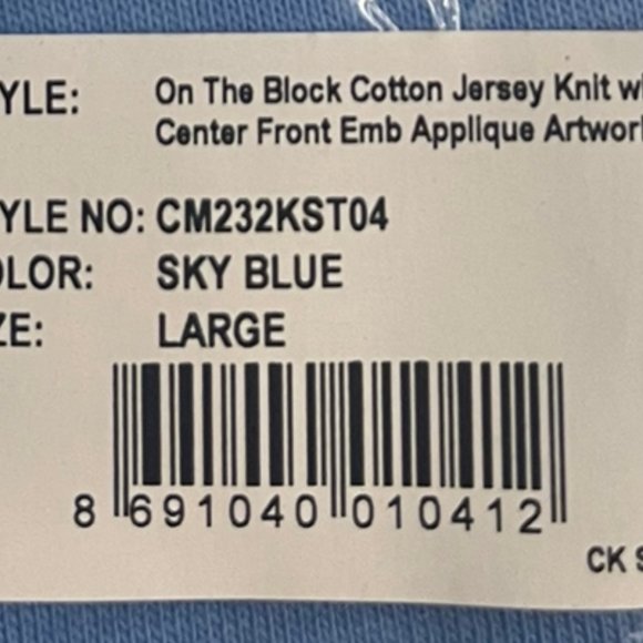 Cookies On The Block Jersey Knit (Sky Blue) CM232KST04 - Picture 3 of 5